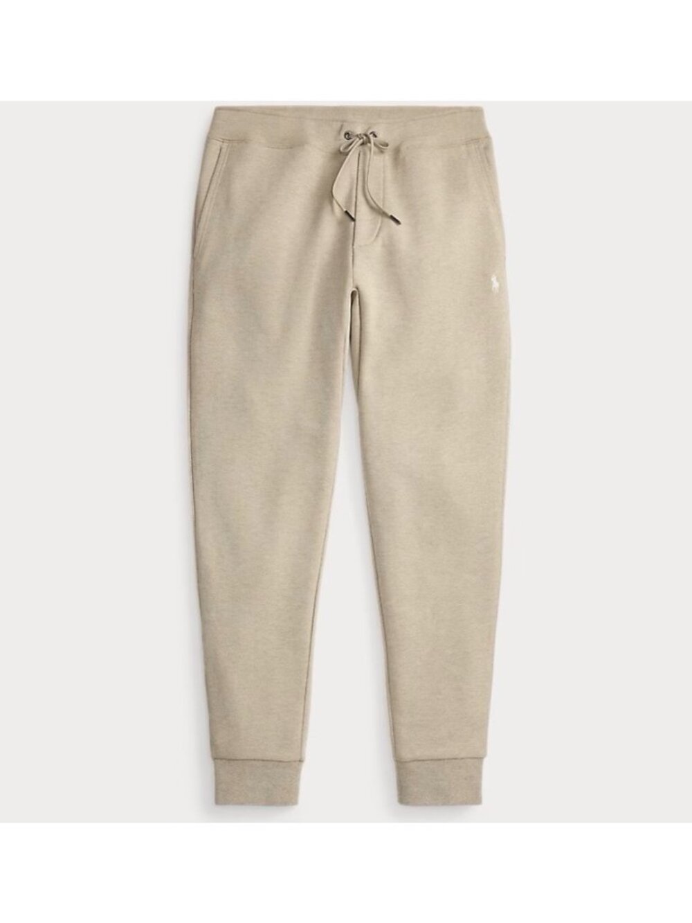 Polo Ralph Lauren Tuscan Beige Heather Double Knit Jogger Pants Men’s Sizes